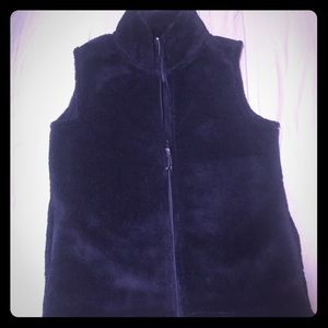 Old navy soft and warm black vest